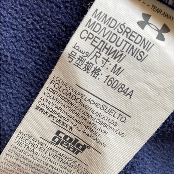 Women's Under Armour Cold Gear Fleece Lined Full Zipper Hooded Jacket, Medium - Picture 6 of 6